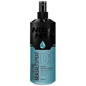 Солевой спрей для укладки волос 01 NISHMAN SEASALT SPRAY 200 мл