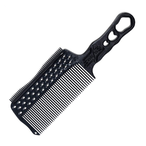 YS-s282RT carbon Расческа YS для стрижки под машинку с направляющ. рельсой черная