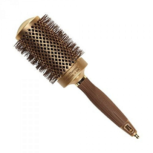 OG Термобрашинг для волос EXPERT BLOWOUT SHINE Wavy Bristles Gold&Brow ID2051/OGBNT54