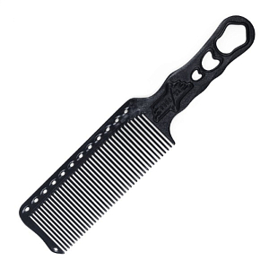 YS-s282 soft carbon Расческа YS для стрижки под машинку черная